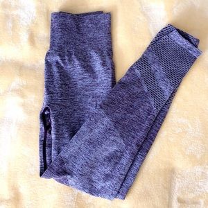 Victoria Secret Pink Seamless Purple Leggings